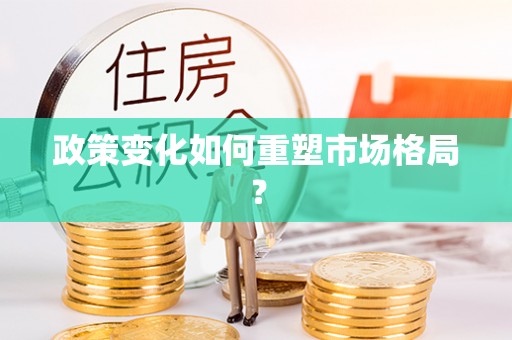 市中区政策变化如何重塑市场格局？