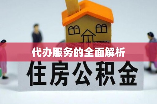 市中区代办服务的全面解析