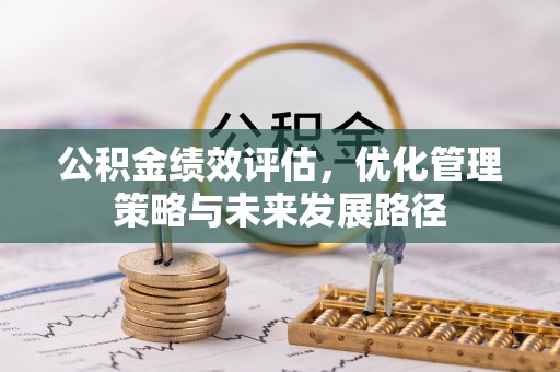 市中区公积金绩效评估，优化管理策略与未来发展路径