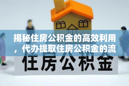 市中区揭秘住房公积金的高效利用，代办提取住房公积金的流程与技巧