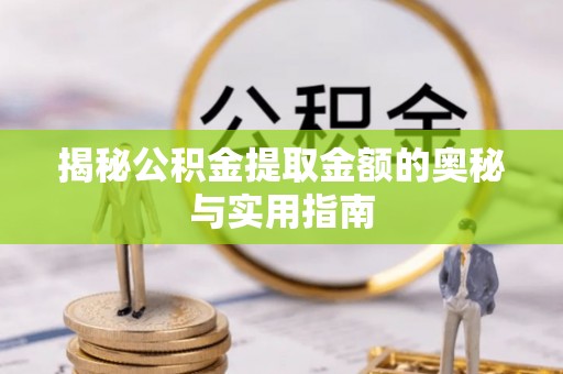 市中区揭秘公积金提取金额的奥秘与实用指南