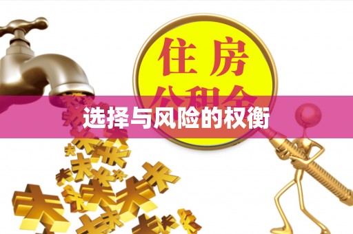 市中区选择与风险的权衡
