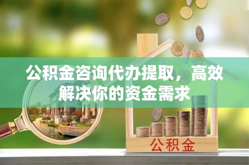 市中区公积金咨询代办提取，高效解决你的资金需求