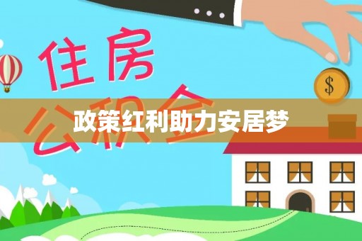 市中区政策红利助力安居梦