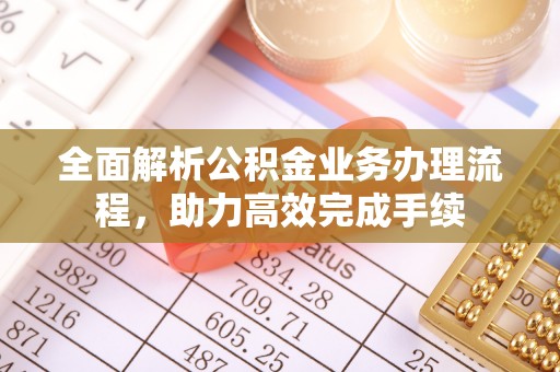 市中区全面解析公积金业务办理流程，助力高效完成手续